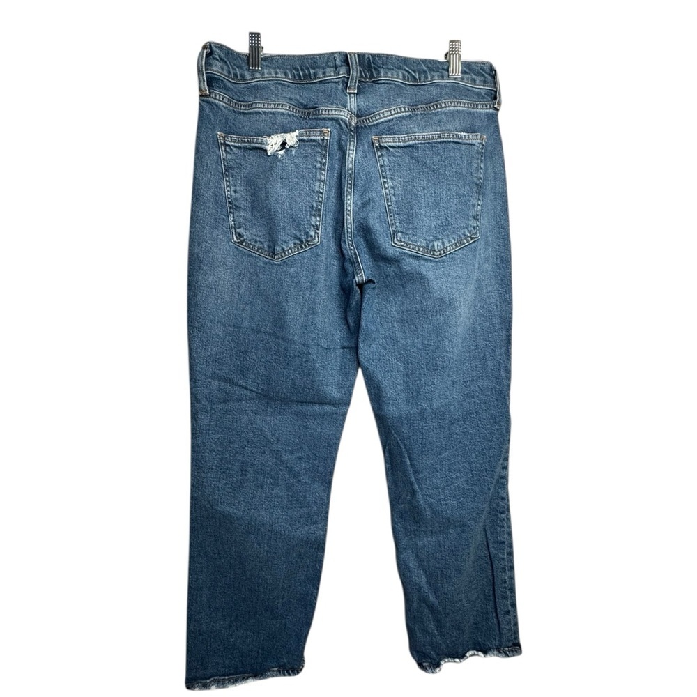 Agolde Jeans Womens 29 Kye Mid Rise Straight Crop Jeans in Blue - Picture 4 of 10
